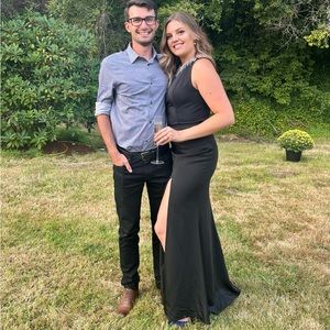 Black Mac Duggal Gown